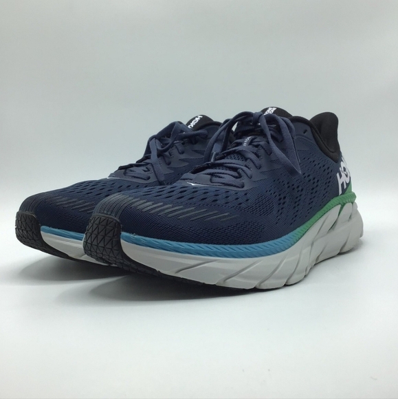 HOKA ONE ONE Clifton 7 Textile Trainers Men's Size 11 - 11.5🌴 - Picture 1 of 11
